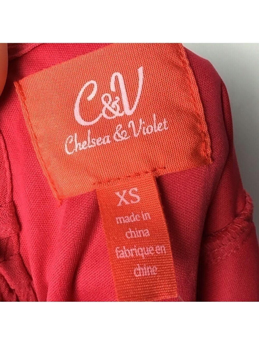 Chelsea & Violet Raspberry April Embroidered Dress - Picture 4 of 6